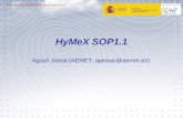 HyMeX SOP1.1 Agustí Jansà (AEMET; ajansac@aemet.es) Reunión PREDIMED, UIB, 19-20 abril 2012.
