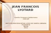Camila Cerquera Valderrama 1102 JM INSTITUCION EDUCATIVA LICEO DE SANTA LIBRADA FILOSOFIA NEIVA 2013.