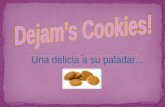Dejam ´s cookies es una compañía limitada, somos uno de los principales fabricantes de galletas en el Ecuador, situada en la av. Juan tancamarengo atrás.