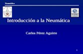 Neumática 1 Introducción a la Neumática Carlos Pérez Aguirre.