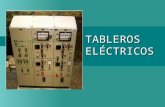 TABLEROS ELÉCTRICOS. CONCEPTOS BÁSICOS ¿Qué es un tablero eléctrico? Es una combinación de uno o más dispositivos de maniobra, asociados con equipo de.