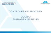 CONTROLES DE PROCESO EQUIPO SHIMADEN SERIE 90. AGENDA: Presentación. Equipos serie 90, selección y configuración hardware. Parámetros y configuración.