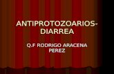 ANTIPROTOZOARIOS- DIARREA Q.F RODRIGO ARACENA PEREZ.