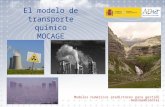 El modelo de transporte químico MOCAGE Modelos numéricos predictores para gestión medioambiental.