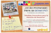 Te invitamos a la conferencia “Medidas Preventivas para la Atención de Desastres” Impartida por el Mtro. Mario Garza Salinas, Director General de la RED.