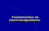 Fundamentos de electromagnetismo. 2FTE-ME 1 Ideas electromagnetismo I Líneas de fuerza del campo magnético creado por un imán permanente Líneas cerradas.