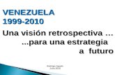 VENEZUELA1999-2010 Una visión retrospectiva …...para una estrategia...para una estrategia a futuro a futuro Rodrigo Agudo Julio 2010.