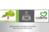 PROGRAMA PROSPERA COLIMA Municipio de Manzanillo.