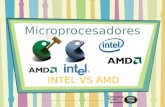 Microprocesadores INTEL VS AMD. Las principales marcas que dominan el mercado de los procesadores, AMD e INTEL.La lucha por acaparar el mercado es muy.