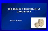 RECURSOS Y TECNOLOGÍA EDUCATIVA Julieta Barboza. Algunas tendencias en el mundo actual y sus implicaciones educativas y tecnológicas Julieta Barboza.