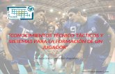 “CONOCIMIENTOS TÉCNICO-TÁCTICOS Y SISTEMAS PARA LA FORMACIÓN DE UN JUGADOR” Federación del Voleibol Argentino fabianmuraco@hotmail.com.