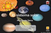 Profesora: Bessie Meza Reyes Asignatura: Medio Natural y Social Nivel: Primer Nivel Transición Tema: El Sistema Solar.