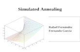 Simulated Annealing Rafael Fernández Fernando García.