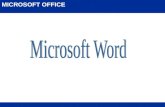 MICROSOFT OFFICE. Introducción Word es un poderoso procesador de textos en el cual podemos crear cartas, informes y distintos tipos de documentos entre.