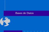 Bases de Datos. Conceptos de Bases de Datos Diferente Almacenamiento Hoja de cálculo Archivado en gabinete Base de datos SALGRADE SALGRADE GRADE LOSAL.