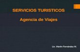 SERVICIOS TURISTICOS Agencia de Viajes Lic. Martin Fernández M.