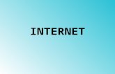 INTERNET. INTERNET -Etapas ETAPAS 3-Definición de Estándares (70 / 72) 5-Uso Comercial (90) 1-ORIGEN Años 64 4-Conexión a Europa (80) 6-Explosión de Internet.
