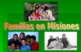 ¿Qué es? Una manera de involucrar a las familias en la obra misionera.