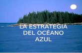 LA ESTRATEGIA DEL OCÉANO AZUL. UN ESPACIO NUEVO EN EL MERCADO Los océanos rojos y los azules. Los océanos rojos representan a todas las ORGANIZACIONES.
