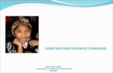 CONSTRUYENDO INTERCULTURALIDAD María Díaz Coliñir Especialista en Educación Intercultural Bilingüe.