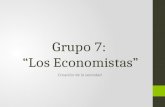 Grupo 7: “Los Economistas” Creación de la sociedad.
