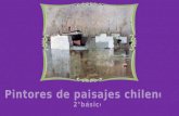 Objetivo Expresar y crear trabajos de arte a partir de la observación del: entorno natural: figura humana y paisajes chilenos entorno cultural: personas.