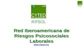 Red Iberoamericana de Riesgos Psicosociales Laborales .
