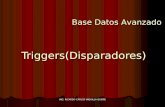 ING. RICARDO CARLOS INQUILLA QUISPE Triggers(Disparadores) Base Datos Avanzado II.