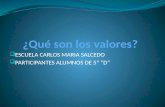 ESCUELA CARLOS MARIA SALCEDO  PARTICIPANTES ALUMNOS DE 5º “D”