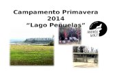Campamento Primavera 2014 “Lago Peñuelas”. 1.Descripción General de la Actividad 2. Locación 3. Medidas de Seguridad 4. Participantes del Campamento 5.