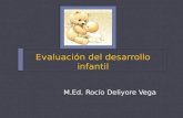 Evaluación del desarrollo infantil M.Ed. Rocío Deliyore Vega.