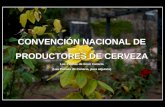 CONVENCIÓN NACIONAL DE PRODUCTORES DE CERVEZA Las Palmas de Gran Canaria (Las Palmas de Canaria, para algunos)
