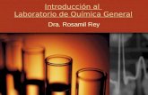 Introducción al Laboratorio de Química General Dra. Rosamil Rey.