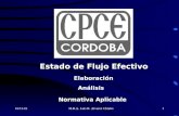 06/05/2015M.B.A. Luis R. Alvarez Chiabo1 Estado de Flujo Efectivo Elaboración Análisis Normativa Aplicable.