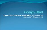 HyperText Markup Language (Lenguaje de Marcas de Hipertexto)