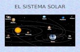 EL SISTEMA SOLAR. El Sistema Solar está formado por una estrella central, el Sol y todos los cuerpos que giran a su alrededor: planetas, más de un centenar.