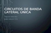 CIRCUITOS DE BANDA LATERAL UNICA CARLOS SÁNCHEZ JUAN CARLOS TITO.