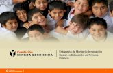 1 Estrategia de Mentoría: Innovación Social en Educación de Primera Infancia.