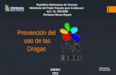 Prevención del uso de las Drogas Elaborado por: Lic. Lenna Tovar.