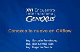 Conozca lo nuevo en GXflow Ing. Gonzalo Fernández Ing. José Lamas Ríos Ing. Eugenio García.