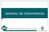 MANUAL DE CONVIVENCIA. ANTECEDENTES Los manuales de convivencia escolar son el fundamento constitucional y legal que el Ministerio de Educación, las Secretarías.