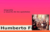 Biografía y muerte de los apóstoles Humberto Fierro G.
