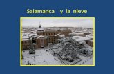 Salamanca y la nieve Bajando por la calle Zamora.