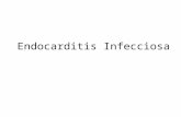 Endocarditis Infecciosa Definición “Inflamación de la capa interna del corazón (endocardio), la membrana contínua que recubre las cuatro cámaras y las.