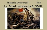Historia Universal III-4 La Edad Moderna S. XVIII.