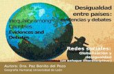Desigualdad entre países : evidencias y debates Autora: Dra. Paz Benito del Pozo Geografía Humana| Universidad de León.