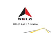 SDLG Latin America. Agenda 1.Estructura SDLG LA 2.Resultados 3.Actualización de producto – Cargadora 4.Excavadoras 5.Nuevos productos.