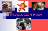 REVOLUCIÓN RUSA. ¿ QUÉ FUE ? Fue un movimiento político en Rusia que culminó en 1917 con la expulsión del gobierno provisional que había reemplazado el.