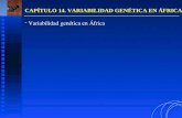 CAPÍTULO 14. VARIABILIDAD GENÉTICA EN ÁFRICA - Variabilidad genética en África.