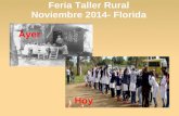 Feria Taller Rural Noviembre 2014- Florida Ayer Hoy.
